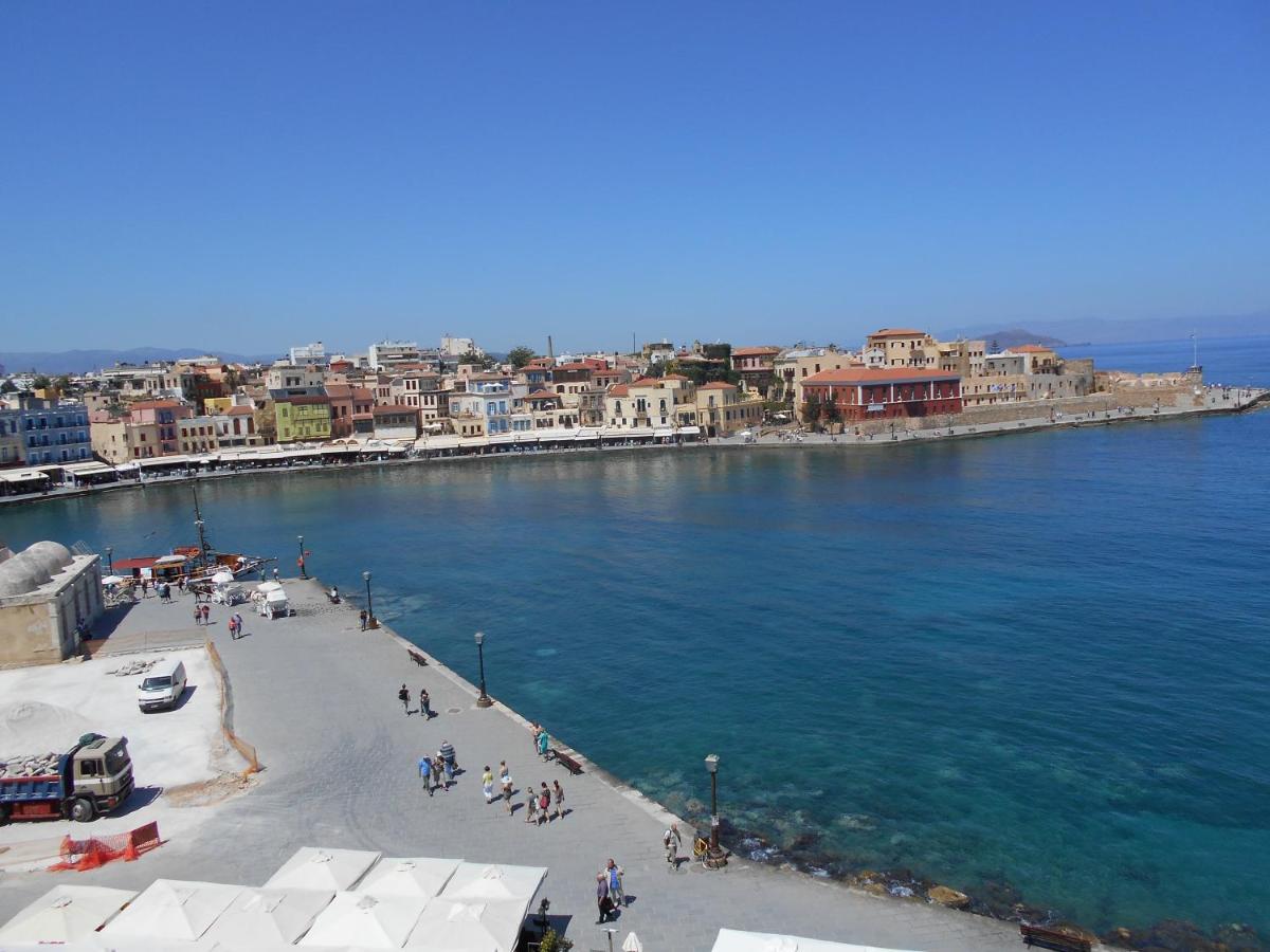 Ilona Apartments Chania Kato Daratso Buitenkant foto